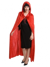 Red Hooded Cape 